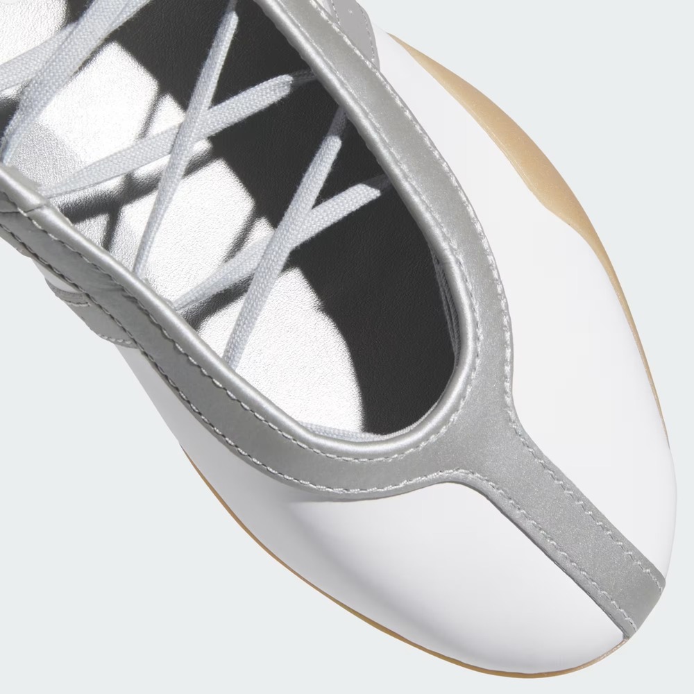 Size 11 - [NEW] Women's adidas Taekwondo Mei Ballet Shoes 'White' JQ6438 - Picture 7 of 8